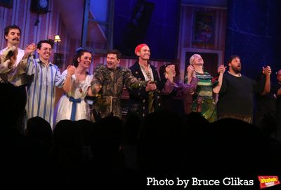 Henry Shields, Jonathan Sayer, Charlie Russell, Matthew Cavendish, Neil Patrick Harri Photo