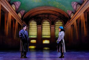 Colton Ryan and Anna Uzele Photo