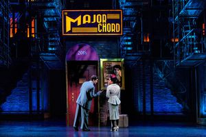 Colton Ryan and Anna Uzele Photo