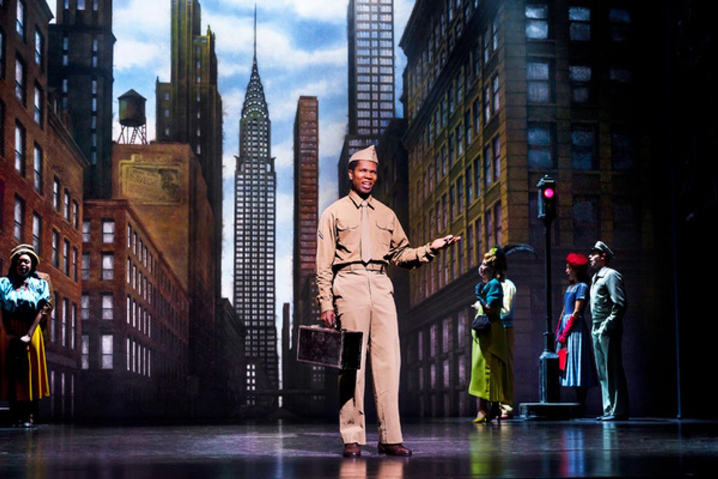 Photo: First Look at NEW YORK, NEW YORK on Broadway  Image