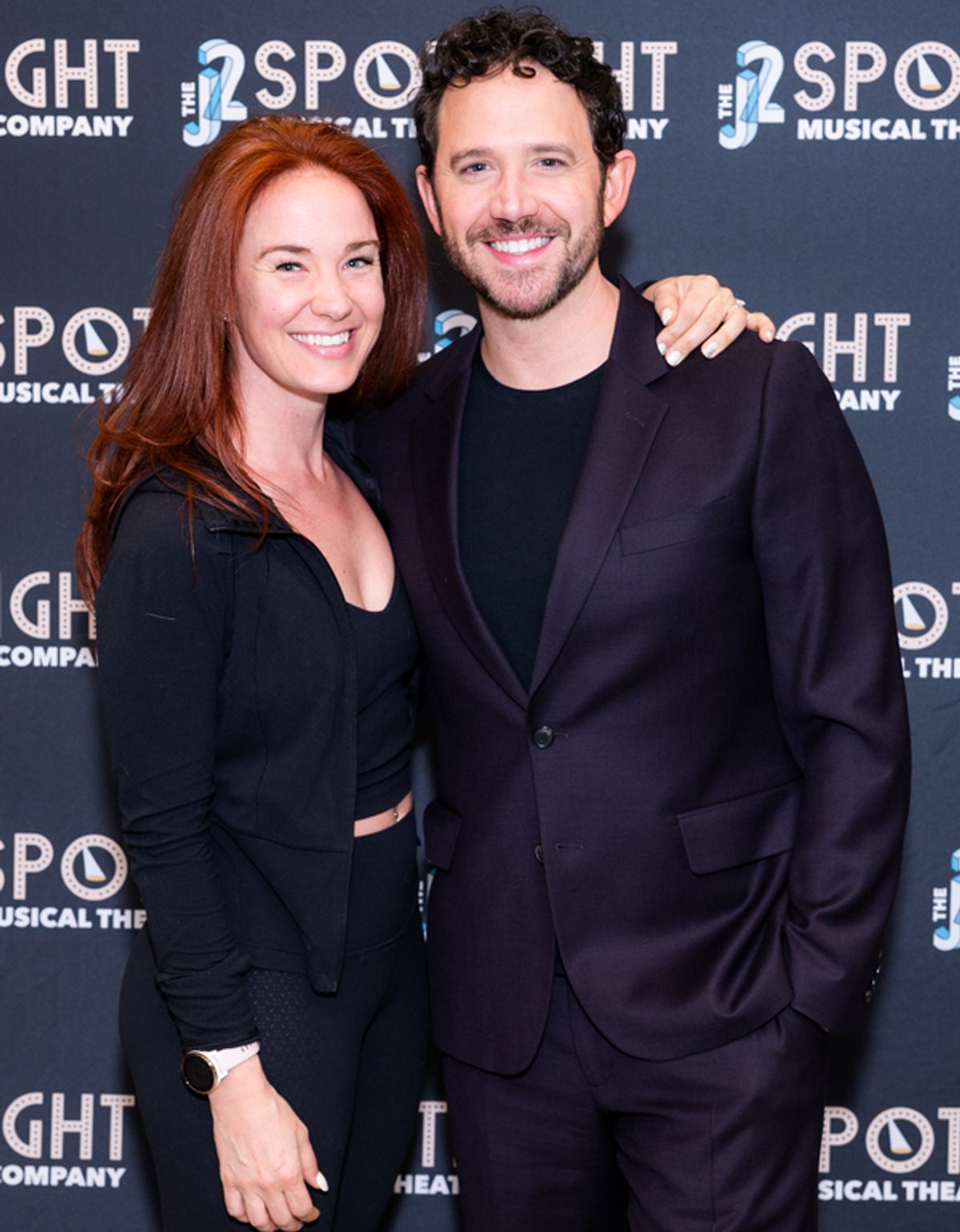 Sierra Boggess and Santino Fontana at 