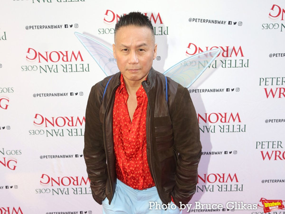 BD Wong at Photos: On the Red Carpet of PETER PAN GOES WRONG Opening Night
