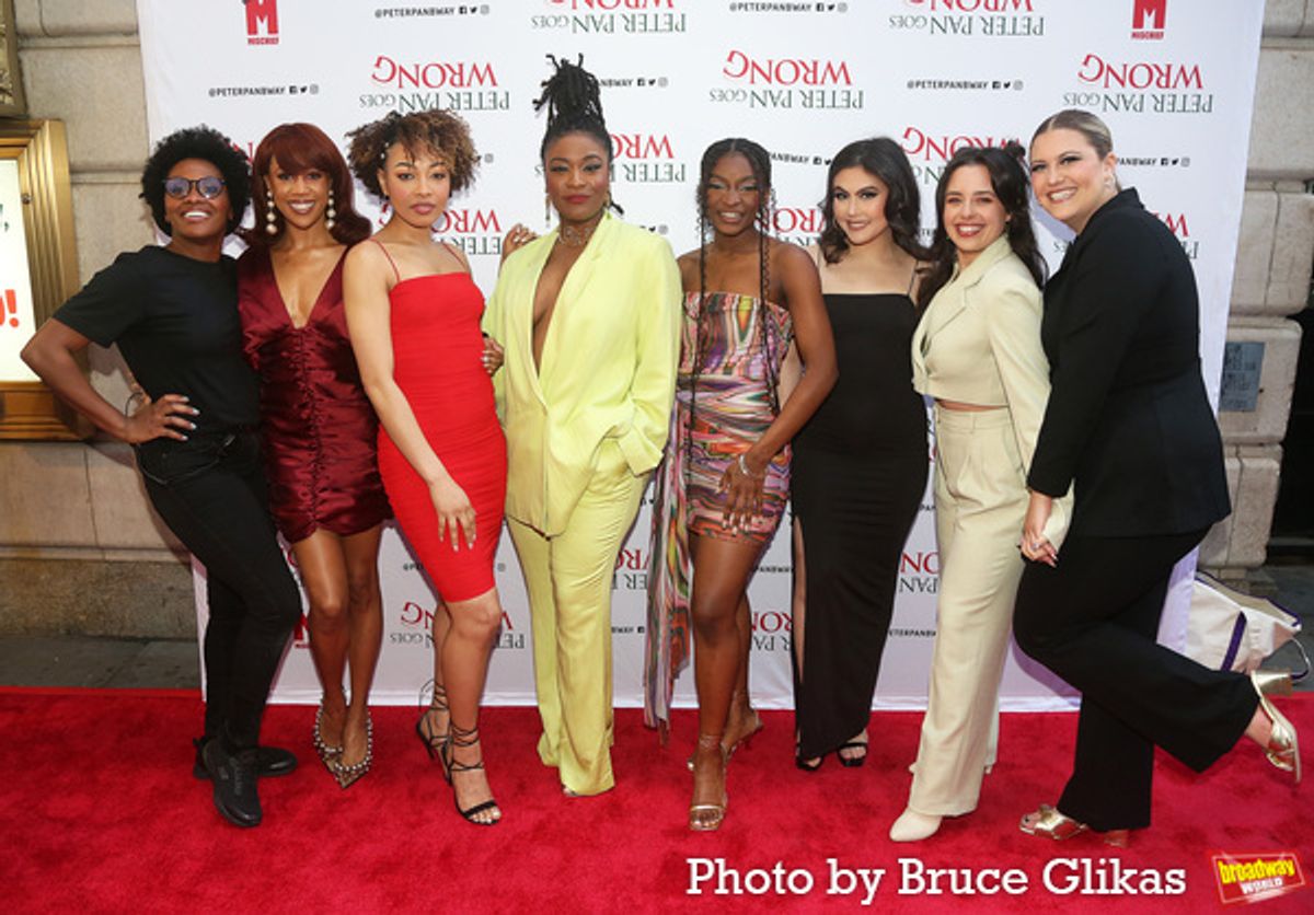 Bianca Horn and The Cast of SIX: Hailee Kaleem Wright, Holli’ Conway, Nasia Thomas, Leandra Ellis-Gaston, Zoe Jensen, Marilyn Caserta and Bella Coppola at 