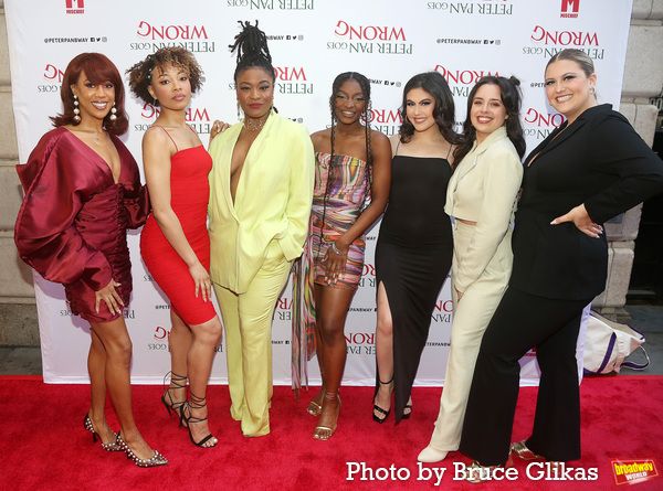 The Cast of SIX: Hailee Kaleem Wright, Holli’ Conway, Nasia Thomas, Leandra Ellis-G Photo