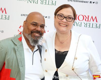 James Monroe Iglehart and Dawn Phelps Photo