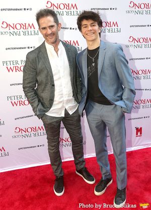 Andy Blankenbuehler and Luca Blankenbuehler  Photo
