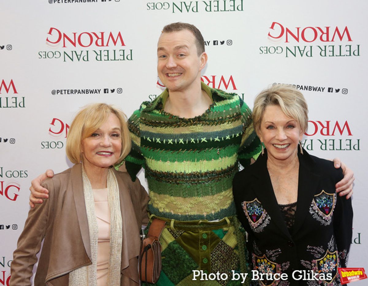 Cathy Rigby, Greg Tannahill and Sandy Duncan at 