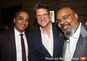 Manu Narayan, Christopher Sieber and James Monroe Iglehart @ BroadwayWorld Manu Narayan, Christopher Sieber and James Monroe Iglehart Photo