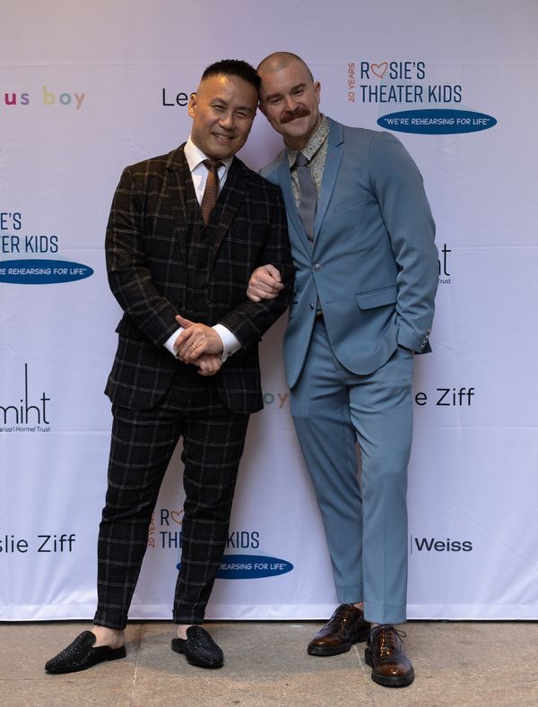 BD Wong and Richert Schnorr Photo