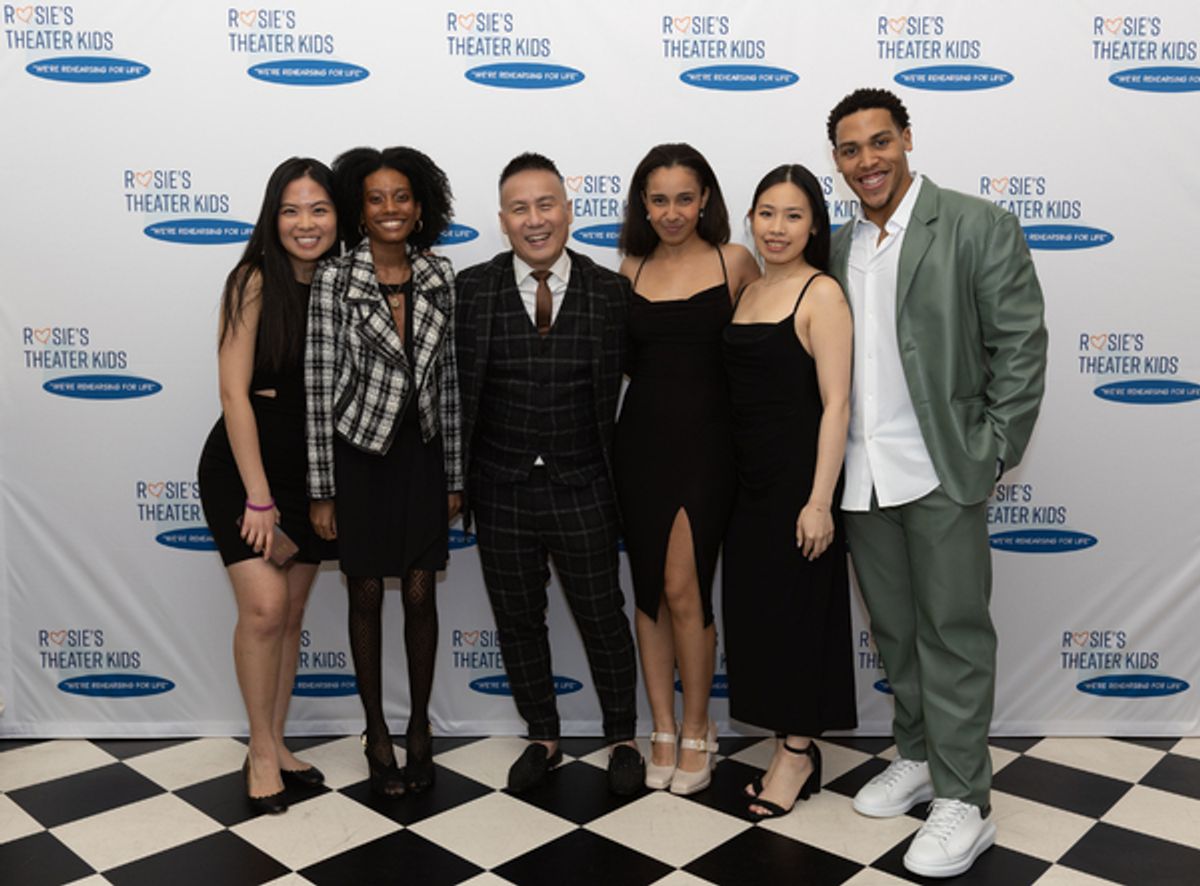 BD Wong and Rosie's Theater Kids Alum at Photos: See Adrienne Warren, BD Wong, Krystal Joy Brown & More at Rosie's Theater Kids Gala