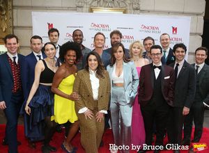 Neil Patrick Harris and The Cast of "Peter Pan Goes Wrong" including Stephen James Anthony, Ryan Vincent Anderson, Brenann Stacker, Greg Tannahill, Nancy Zamit, Chris Leask, Bianca Horn, Henry Shields, Ellie Morris, Producer Kevin McCollum, Henry Lewis, Fred Gray, Director Adam Meggido, Matthew Cavendish, Bartley Booz, Jonathan Sayer and Harry Kershaw @ BroadwayWorld Neil Patrick Harris and The Cast of "Peter Pan Goes Wrong" including Stephen James An Photo