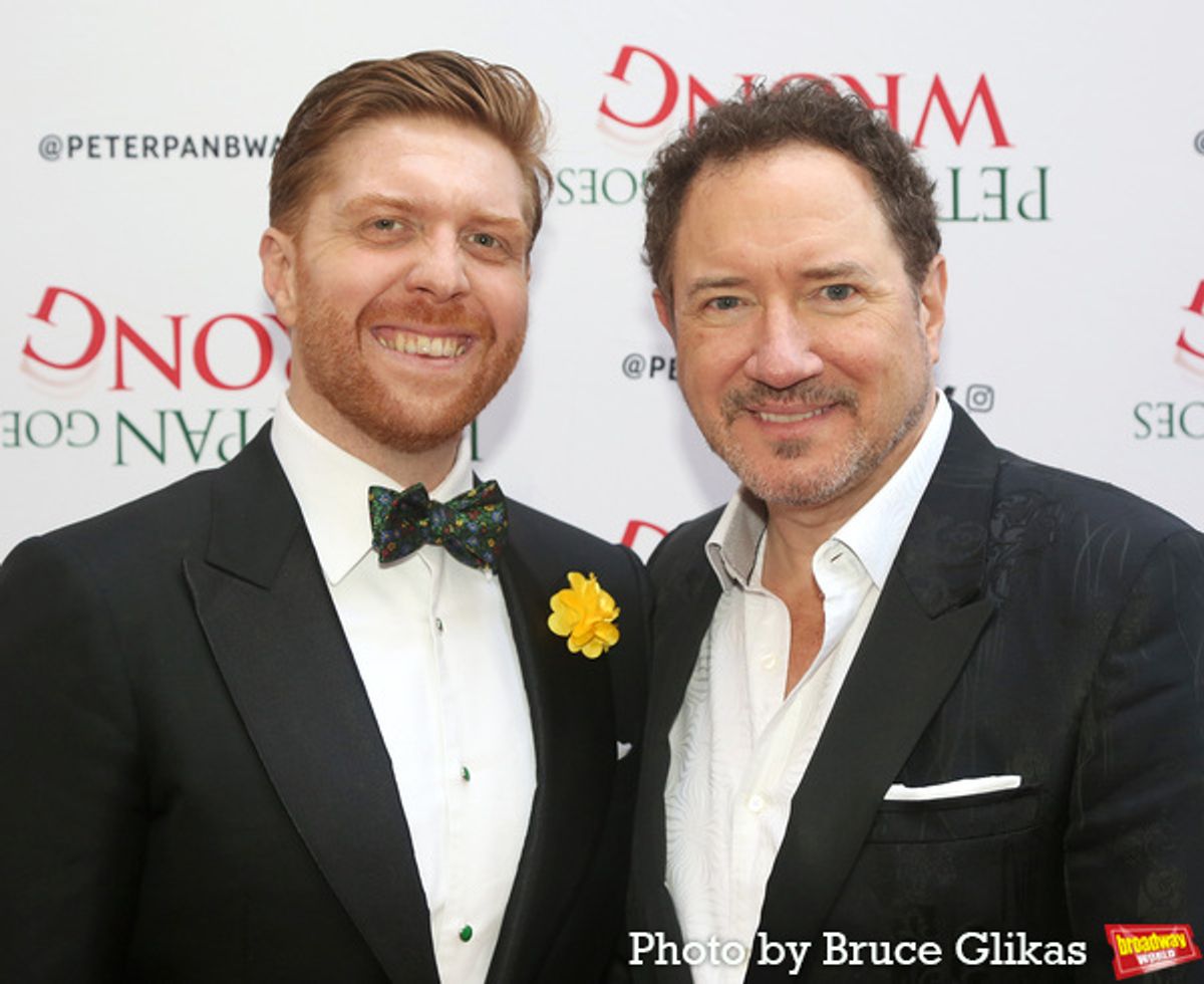 Producer Lucas McMahon and Producer Kevin McCollum at 