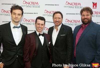 Henry Shields, Producer Kevin McCollum and Henry Lewis Photo