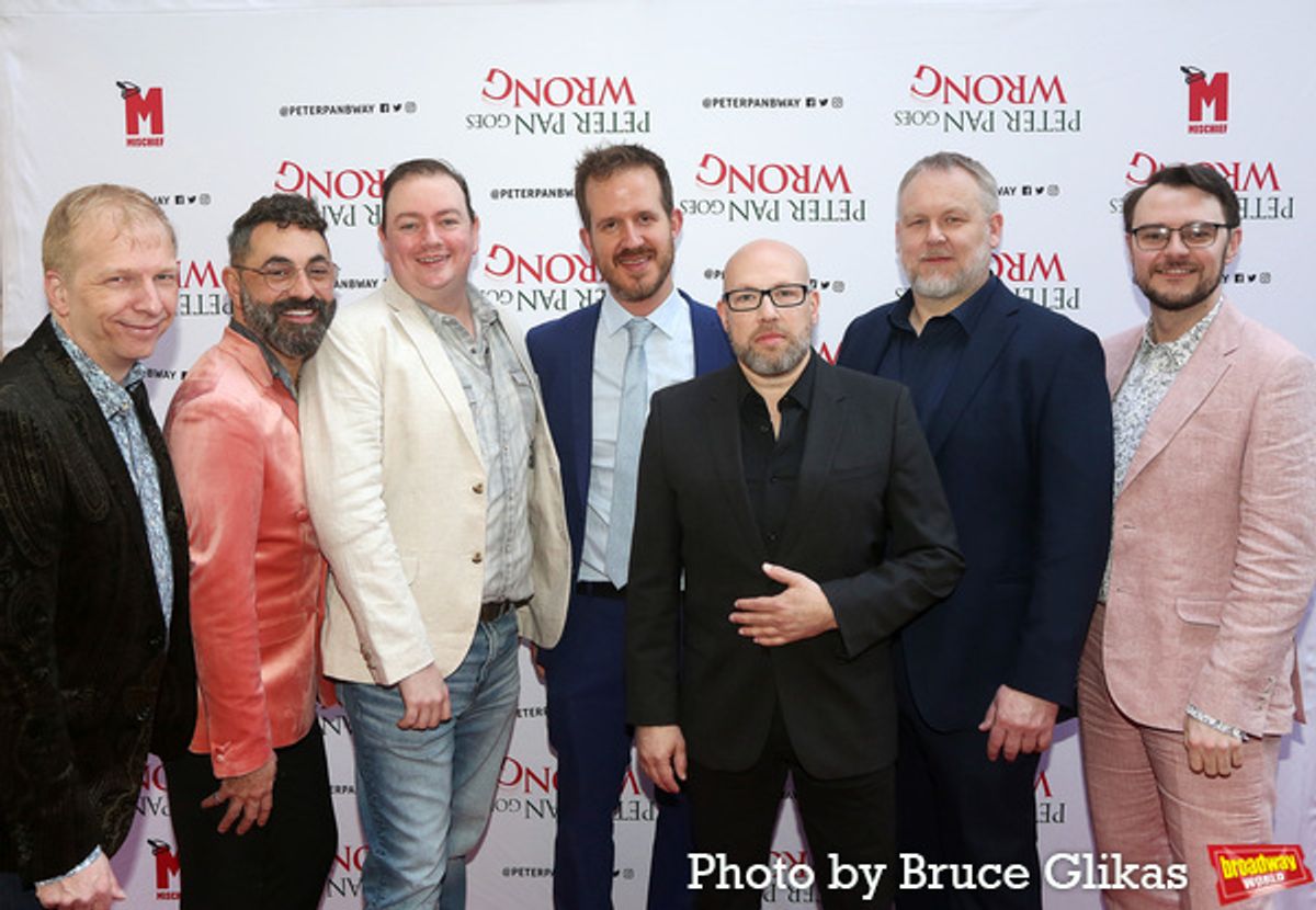 Lighting Design Matt Haskins, Costume Design Roberto Surace, Co-Composer Rob Falconer, Associate Director Fred Gray, Director Adam Meggido, Set Designer Simon Scullion and Co-Composer Richard Baker at 