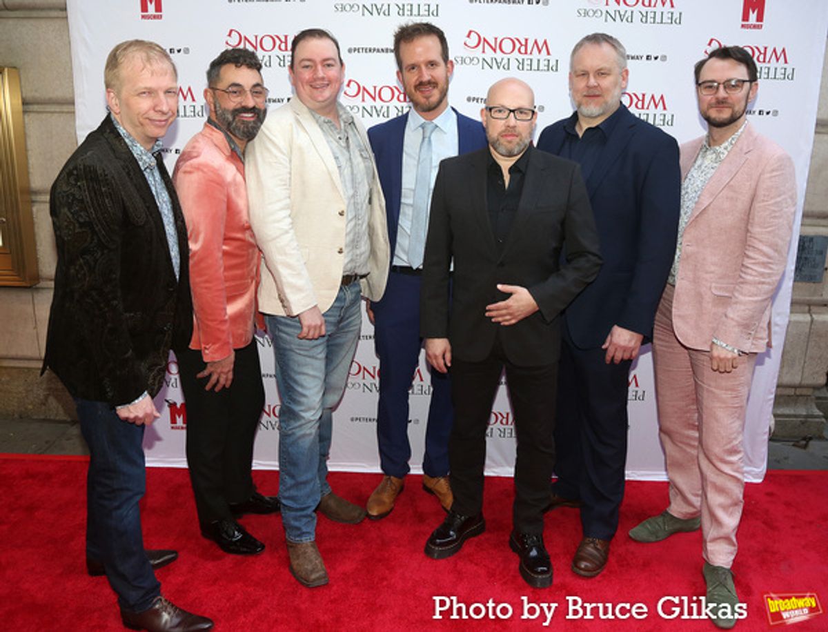 Lighting Design Matt Haskins, Costume Design Roberto Surace, Co-Composer Rob Falconer, Associate Director Fred Gray, Director Adam Meggido, Set Designer Simon Scullion and Co-Composer Richard Baker at 