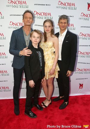 Neil Patrick Harris, Gideon Burtka-Harris, Harper Burtka-Harris and David Burtka @ BroadwayWorld Neil Patrick Harris, Gideon Burtka-Harris, Harper Burtka-Harris and David Burtka Photo