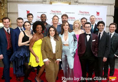 Neil Patrick Harris and The Cast of "Peter Pan Goes Wrong" including Stephen James An Photo