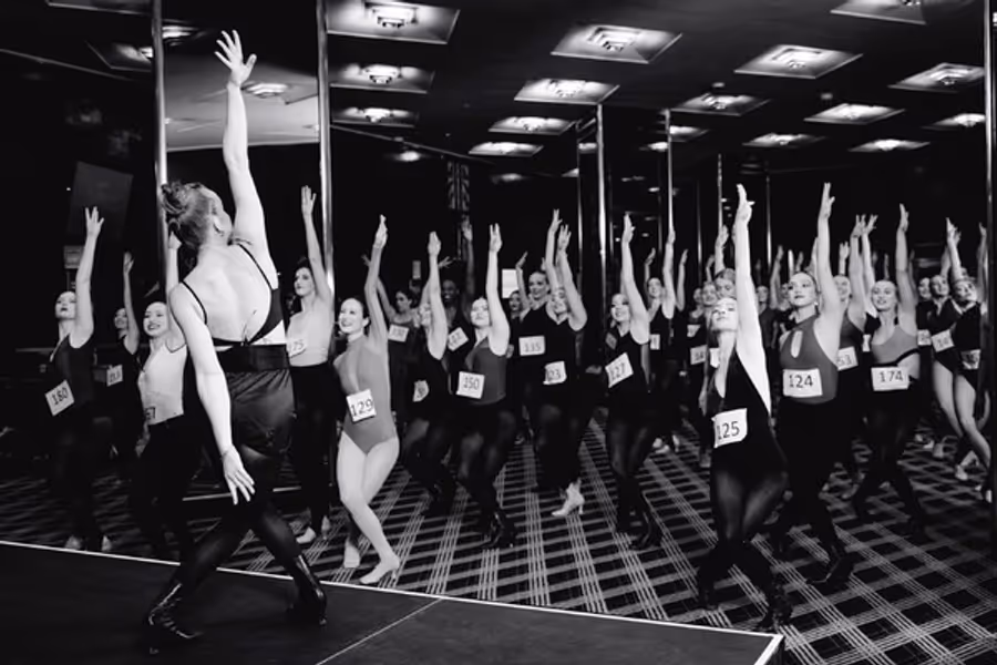 Photos/Video: Go Inside Auditions For The Rockettes 2023 CHRISTMAS SPECTACULAR Cast and Rockettes Conservatory Image