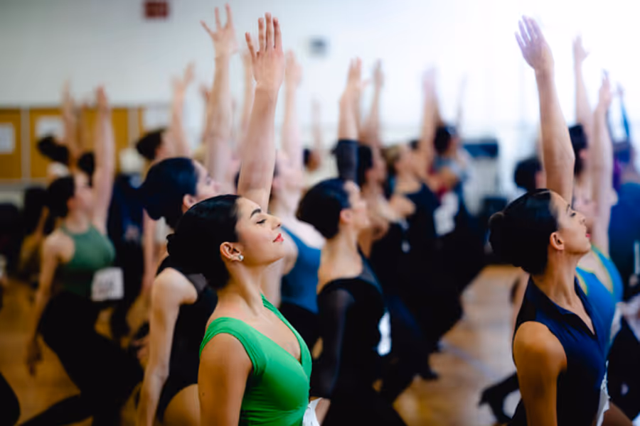Photos/Video: Go Inside Auditions For The Rockettes 2023 CHRISTMAS SPECTACULAR Cast and Rockettes Conservatory Image