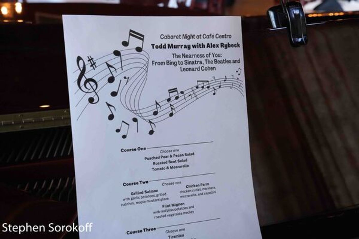 Photos: Todd Murray Croons at Cafe Centro Cabaret  Image