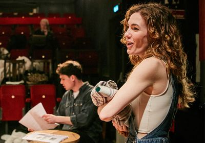 Shaylyn Gibson as Miriam and Sam Woodham''s as Conrad Photo