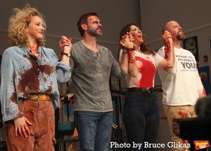 Katie Finneran, Scott Foley, D'Arcy Carden and Chris Sullivan @ BroadwayWorld Katie Finneran, Scott Foley, D'Arcy Carden and Chris Sullivan Photo