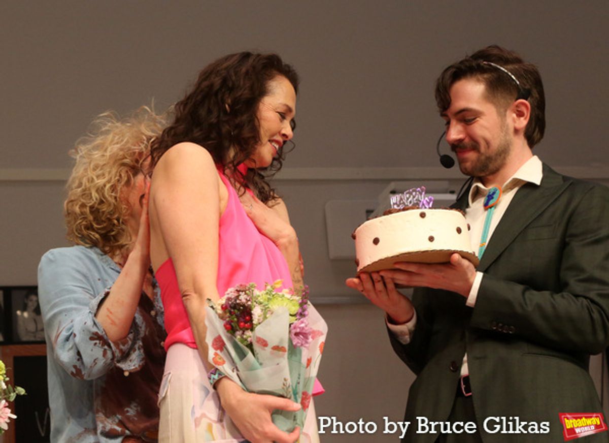 Playwright Larissa FastHorse gets a Birthday Cake  at 