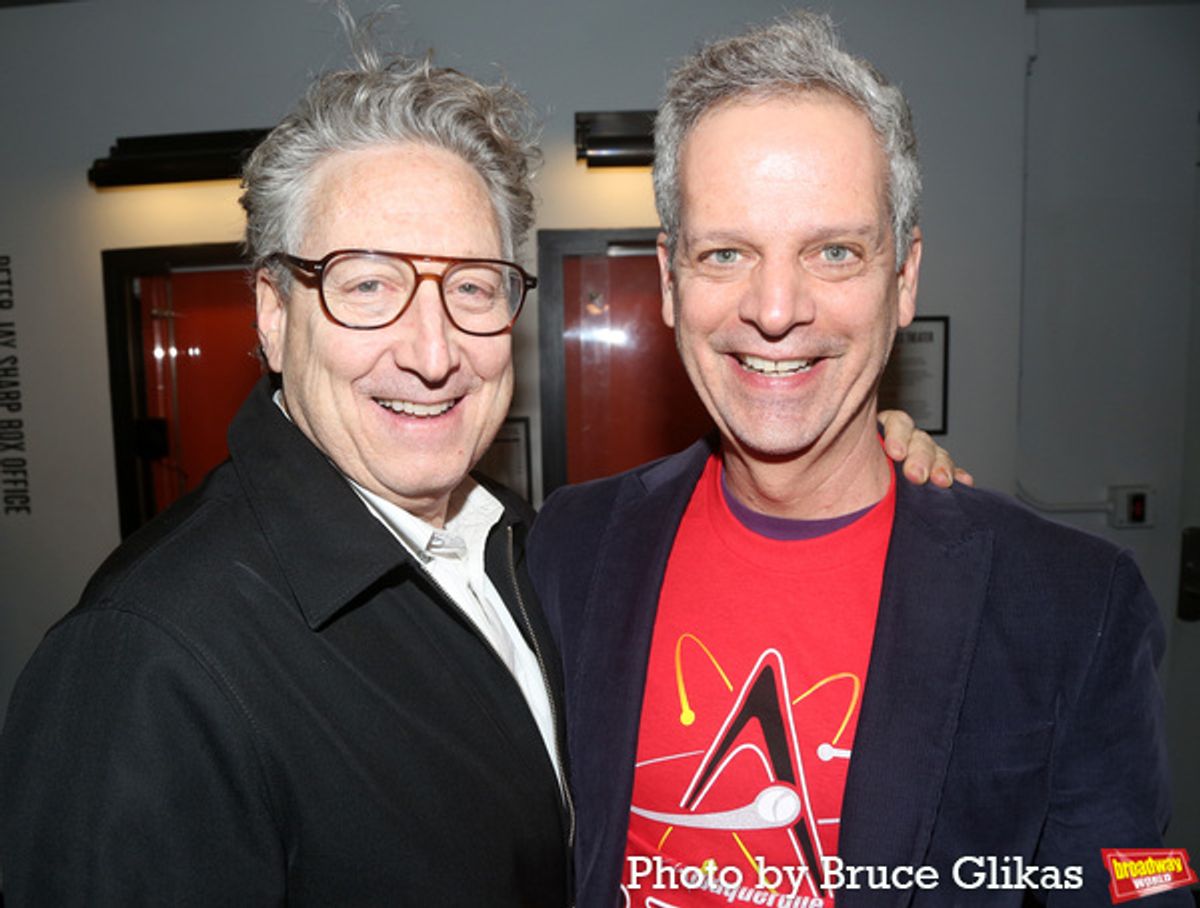 Bernard Telsey and Patrick Breen at 