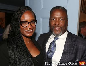 Erika Woods and Wendell Pierce @ BroadwayWorld Erika Woods and Wendell Pierce Photo