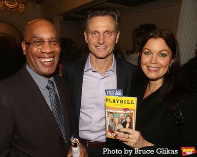 Joe Morton, Tony Goldwyn and Bellamy Young Photo