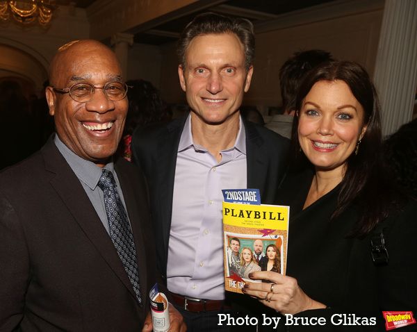 Joe Morton, Tony Goldwyn and Bellamy Young Photo