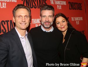 Tony Goldwyn, Scott Foley and Bellamy Young @ BroadwayWorld Tony Goldwyn, Scott Foley and Bellamy Young Photo