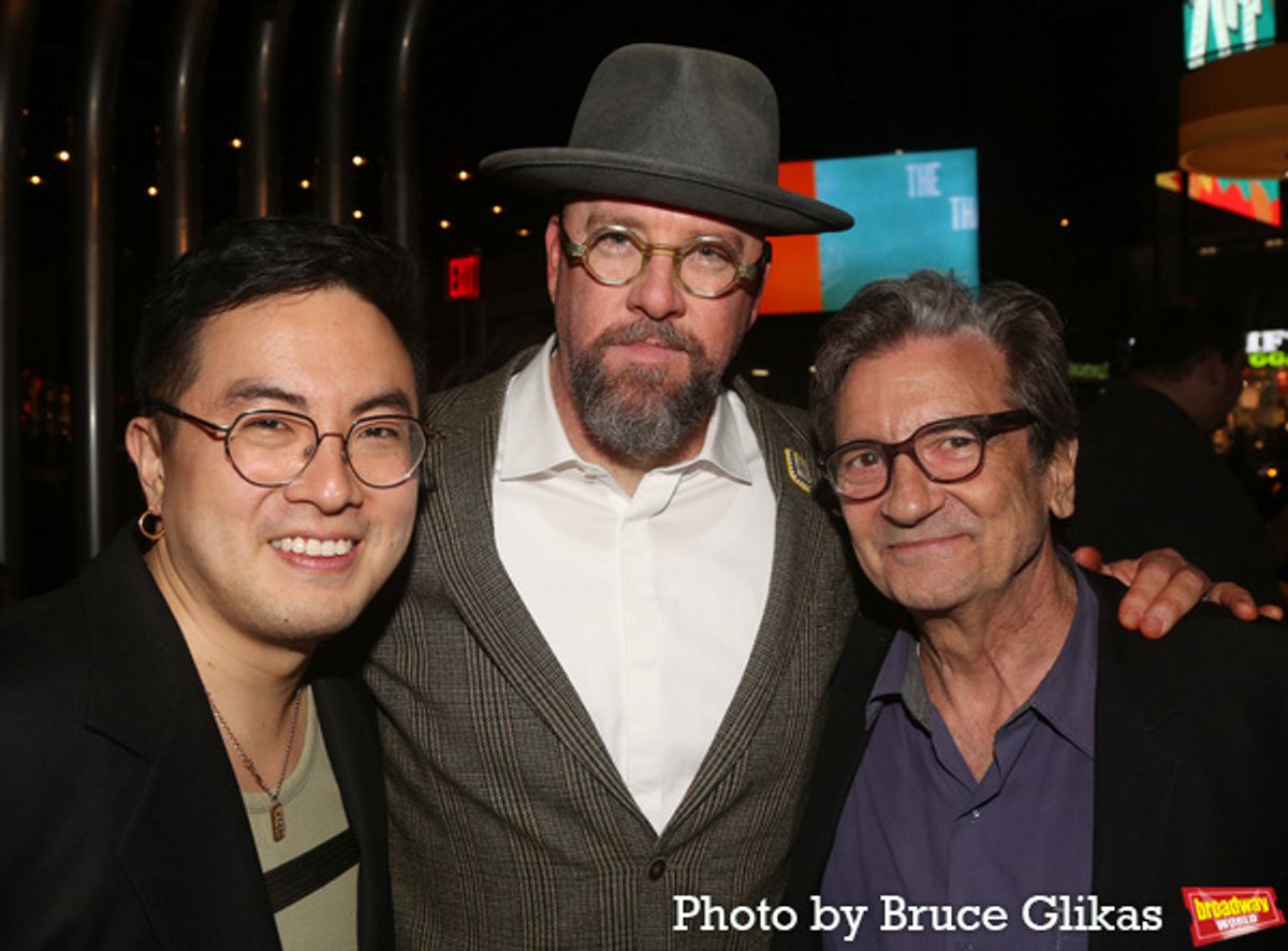 Bowen Yang, Chris Sullivan and Griffin Dunne at 