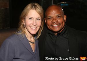 Lauren Reid and Warren Adams @ BroadwayWorld Lauren Reid and Warren Adams Photo