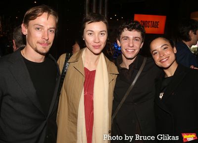 Edmund Donovan, Sydney Lemmon, Ben Levi Ross and Juliana Canfield Photo