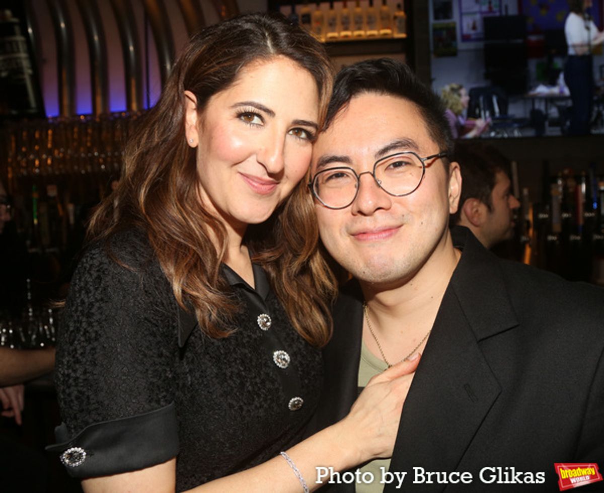 D'Arcy Carden and Bowen Yang at 