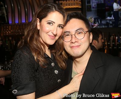 D'Arcy Carden and Bowen Yang Photo