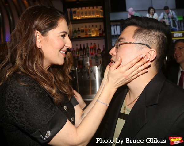 D'Arcy Carden and Bowen Yang Photo