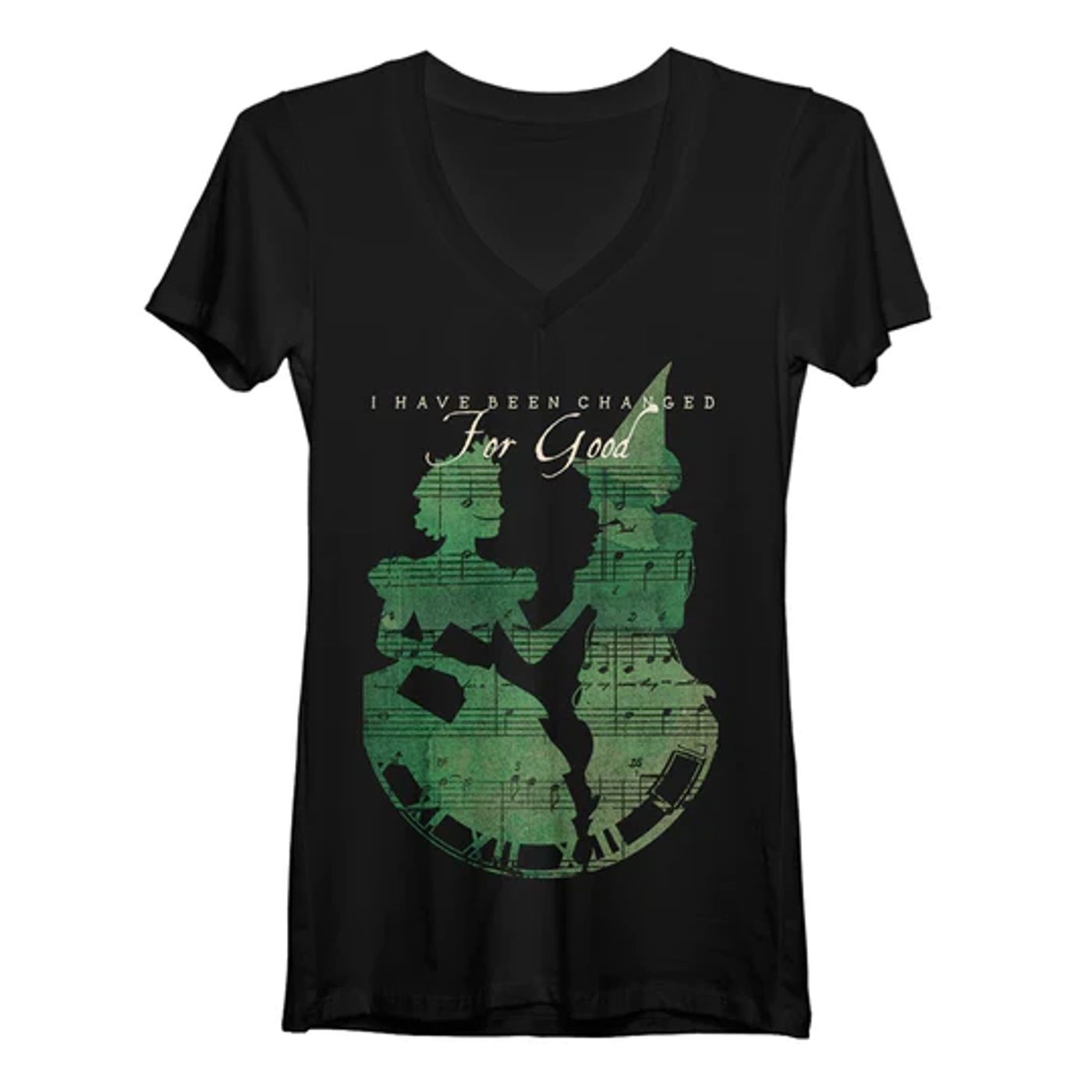 Wicked Women's For Good V-Neck Tee
