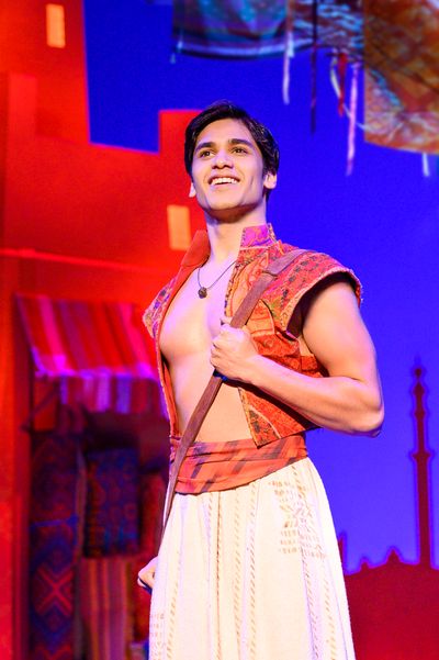 Adi Roy in Aladdin. Photo courtesy of the production. Photo