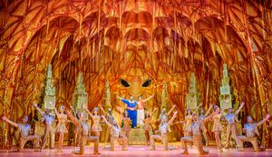 Marcus M. Martin, Adi Roy, and company in Aladdin Photo