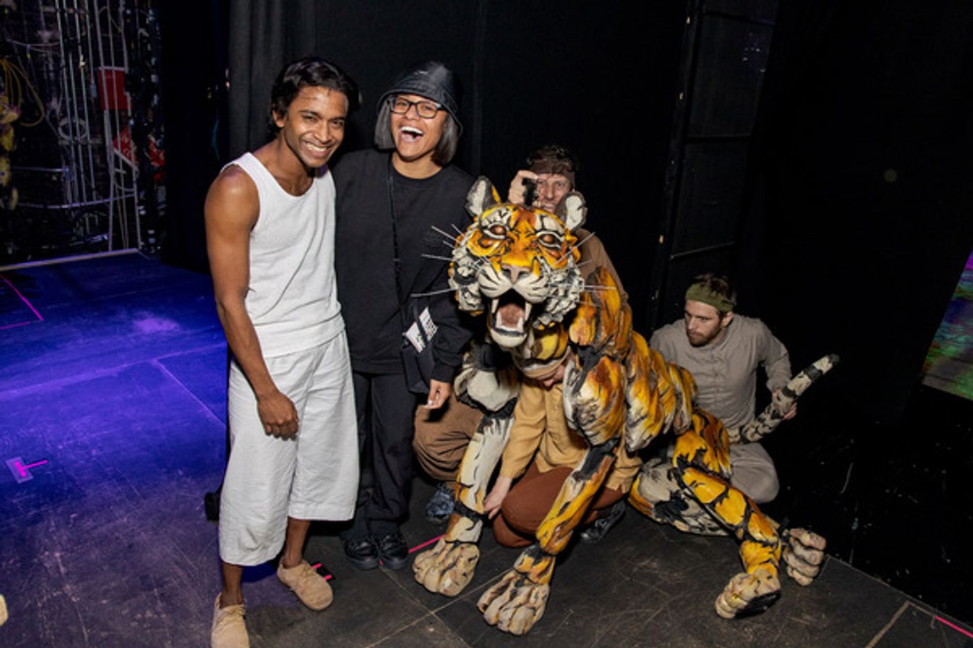 Photo: Ariana DeBose Visits LIFE OF PI on Broadway  Image