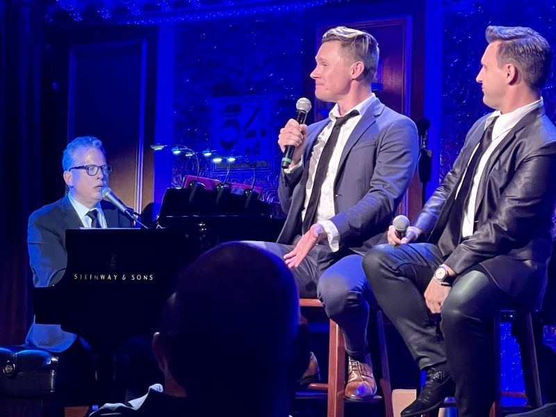 Review: SETH SIKES & NICOLAS KING Buddy Up in THE NEW BELTERS at 54 Below  Image