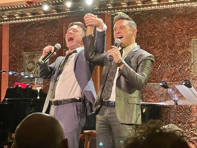Review: SETH SIKES & NICOLAS KING Buddy Up in THE NEW BELTERS at 54 Below  Image