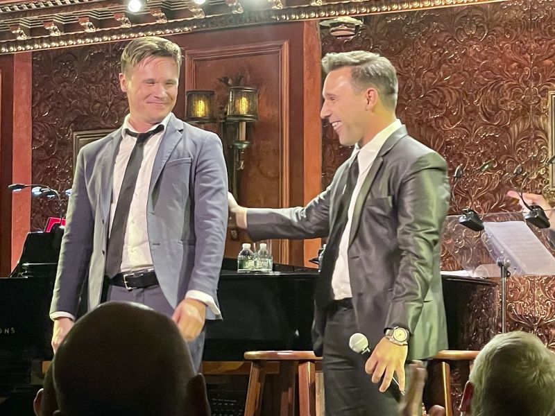 Review: SETH SIKES & NICOLAS KING Buddy Up in THE NEW BELTERS at 54 Below  Image