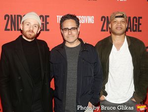 Chris Perfetti, Rajiv Joseph and Glenn Davis @ BroadwayWorld Chris Perfetti, Rajiv Joseph and Glenn Davis Photo