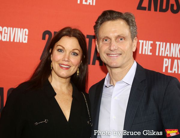 Bellamy Young and Tony Goldwyn Photo