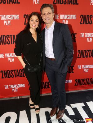Bellamy Young and Tony Goldwyn @ BroadwayWorld Bellamy Young and Tony Goldwyn Photo