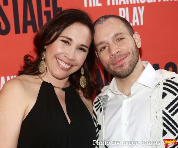 Andrea Burns and Robin de Jesus Photo
