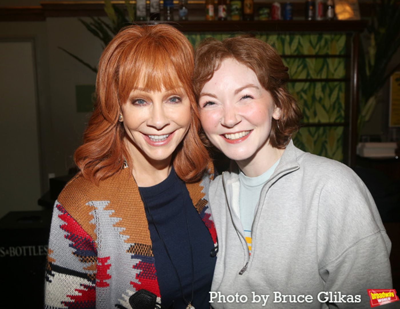 Photos: Reba McEntire, Sam Hunt, Sara Bareilles, & Jennifer Holliday Visit SHUCKED on Broadway  Image